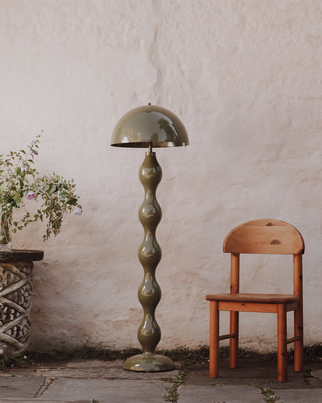 Gourd vloerlamp