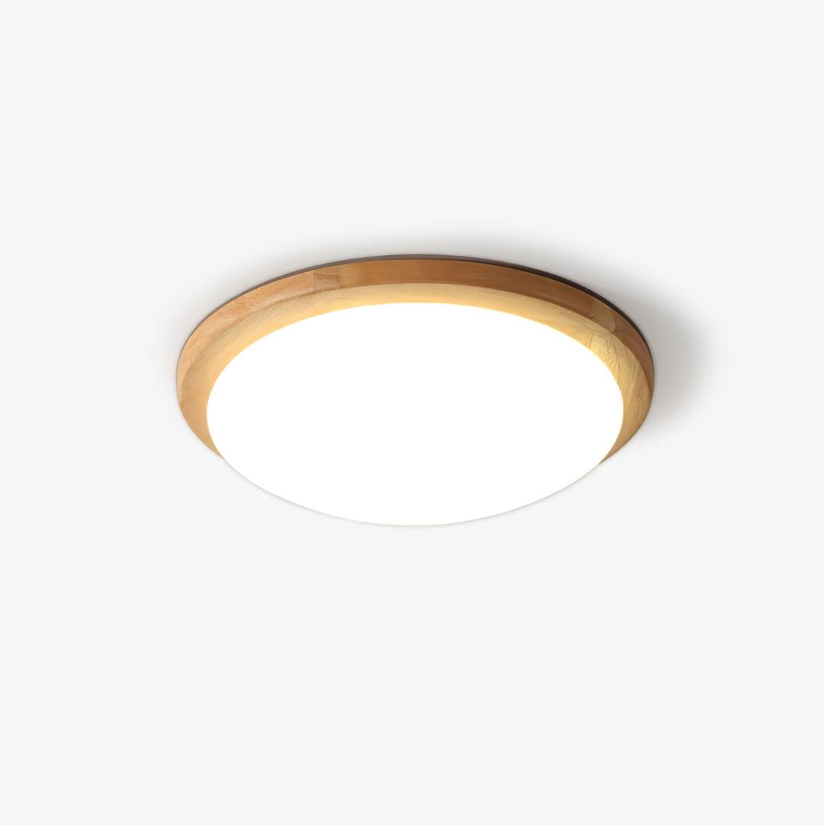 Myshae Moderne minimalistische plafondlamp van rubberhout
