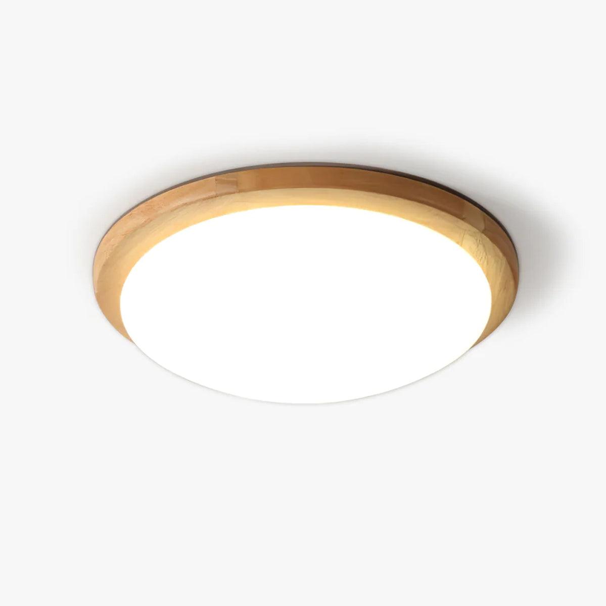 Myshae Moderne minimalistische plafondlamp van rubberhout