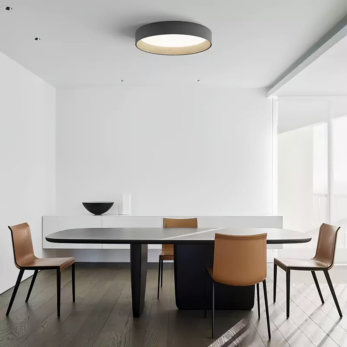 Denvir Moderne minimalistische ronde plafondlamp