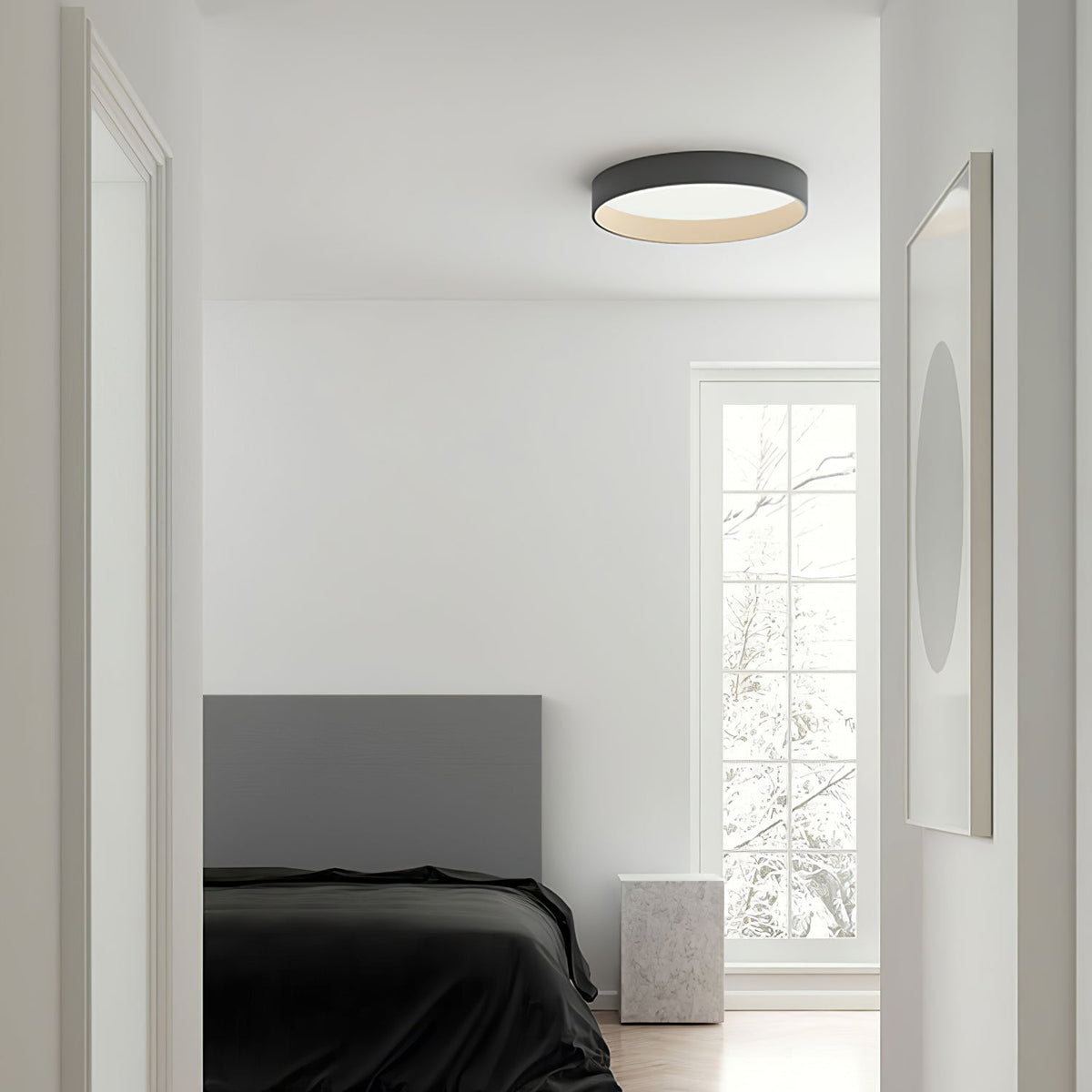 Denvir Moderne minimalistische ronde plafondlamp