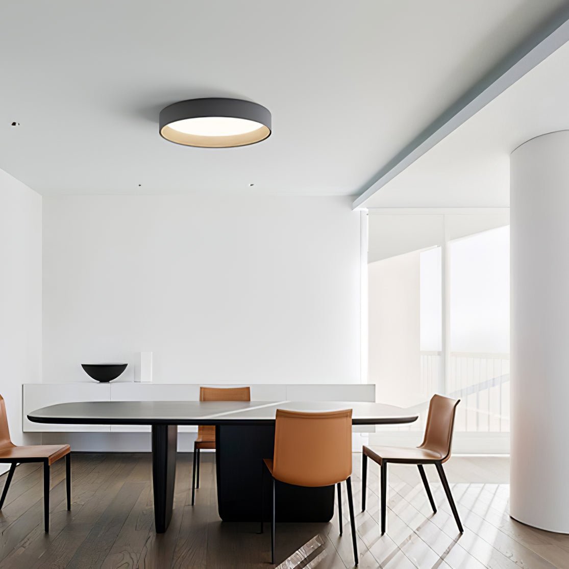 Denvir Moderne minimalistische ronde plafondlamp