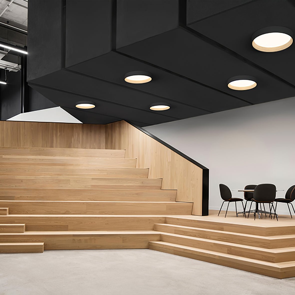 Denvir Moderne minimalistische ronde plafondlamp