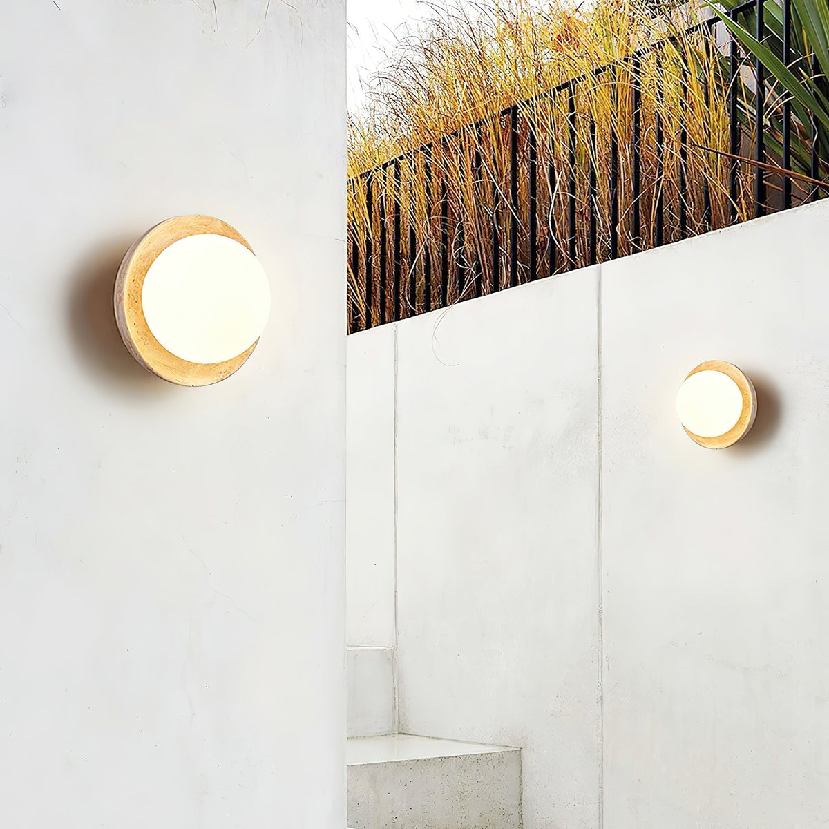 Velenenne wandlamp met glas