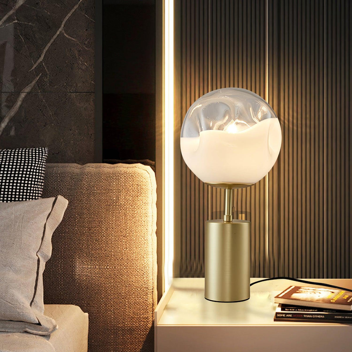 Aurea klassiek Glas Tafellamp