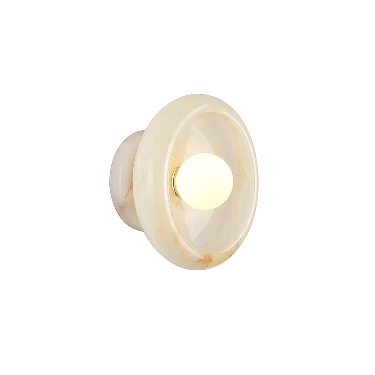 Molt Noordse kunst Jade marmer wandlamp
