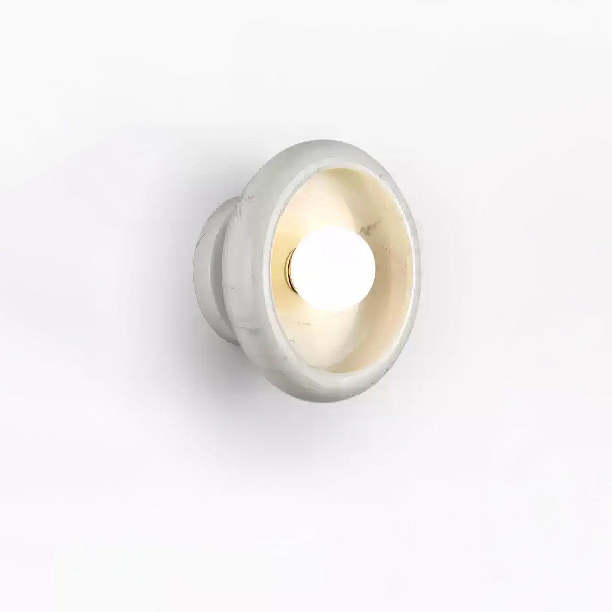 Molt Noordse kunst Jade marmer wandlamp