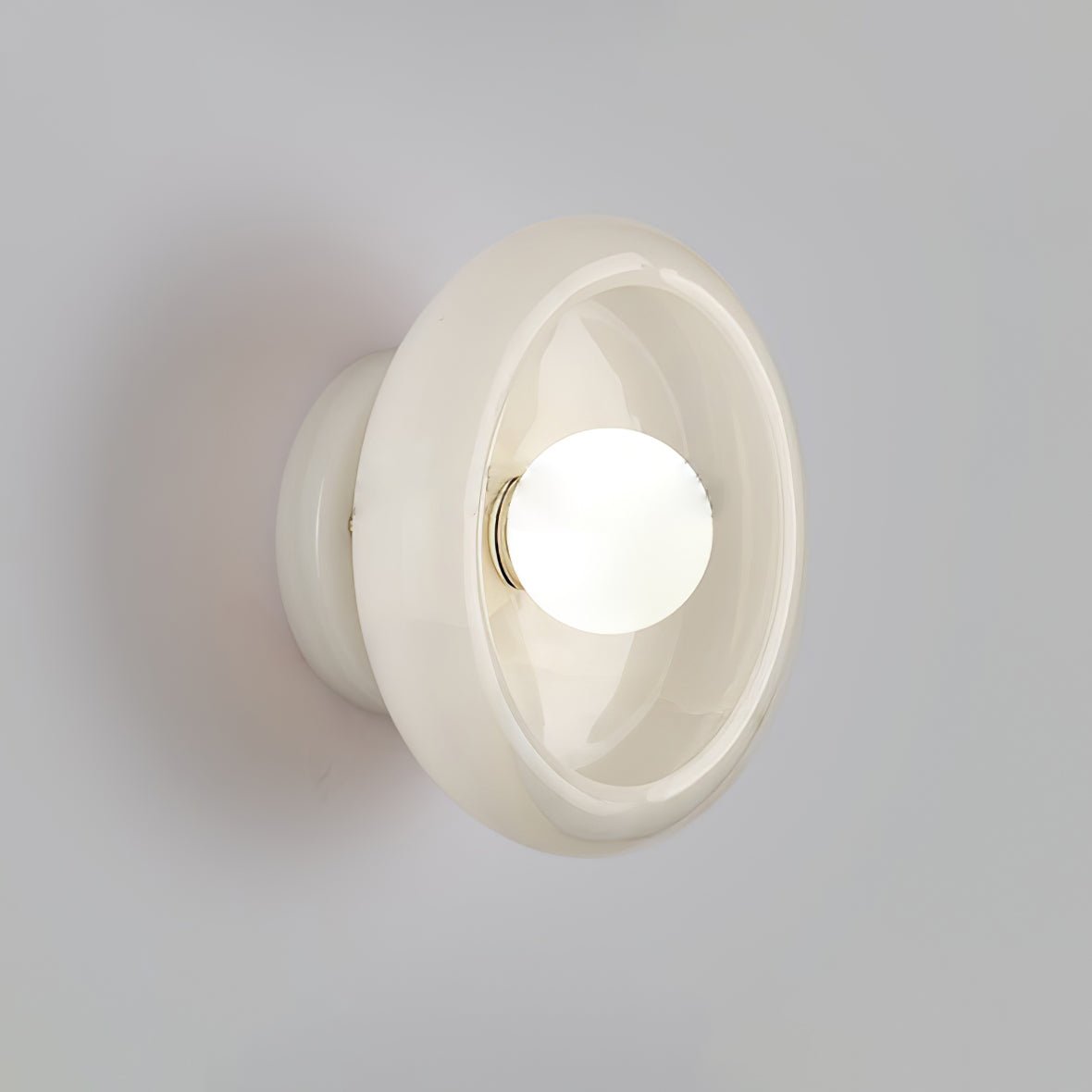 Molt Noordse kunst Jade marmer wandlamp