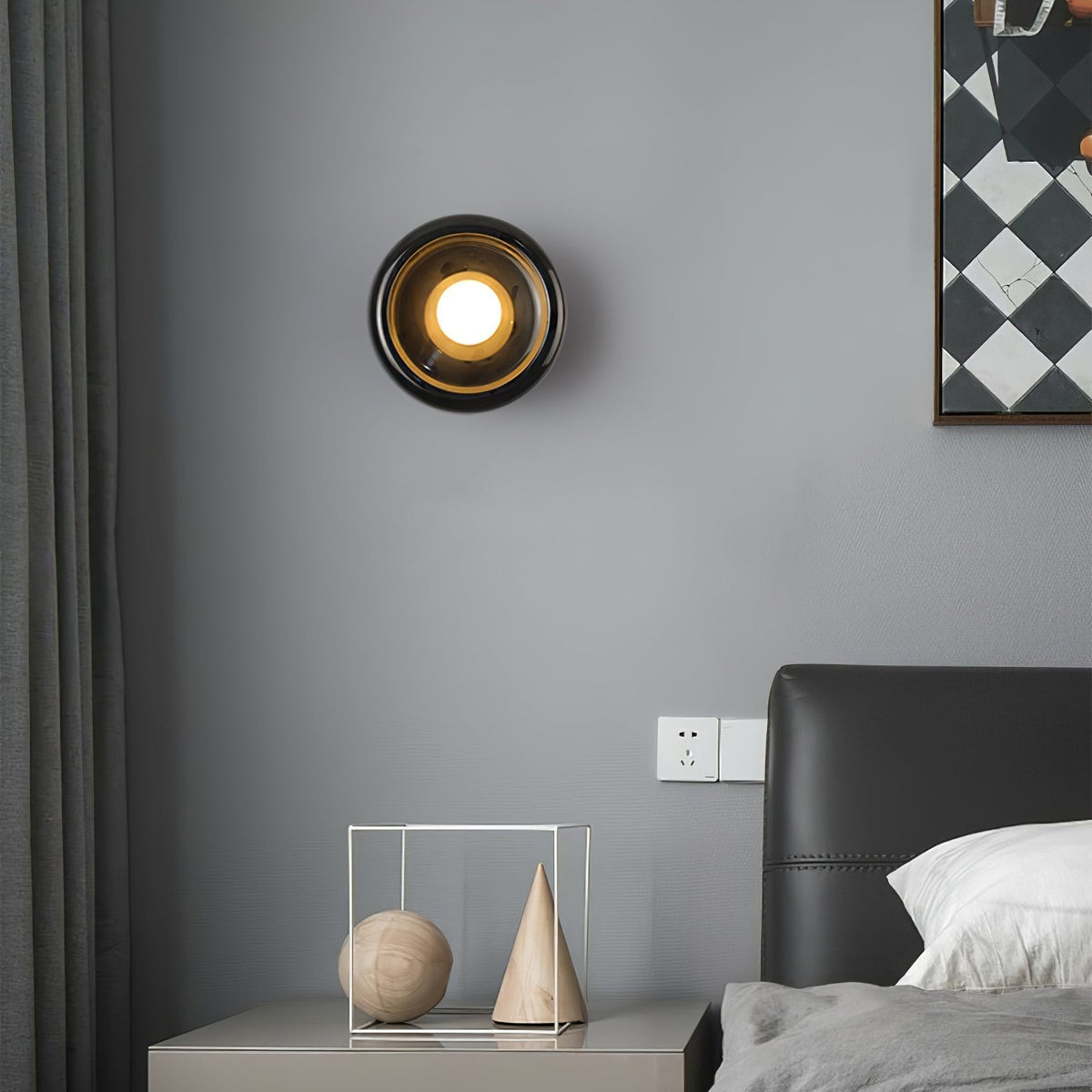 Molt Noordse kunst Jade marmer wandlamp