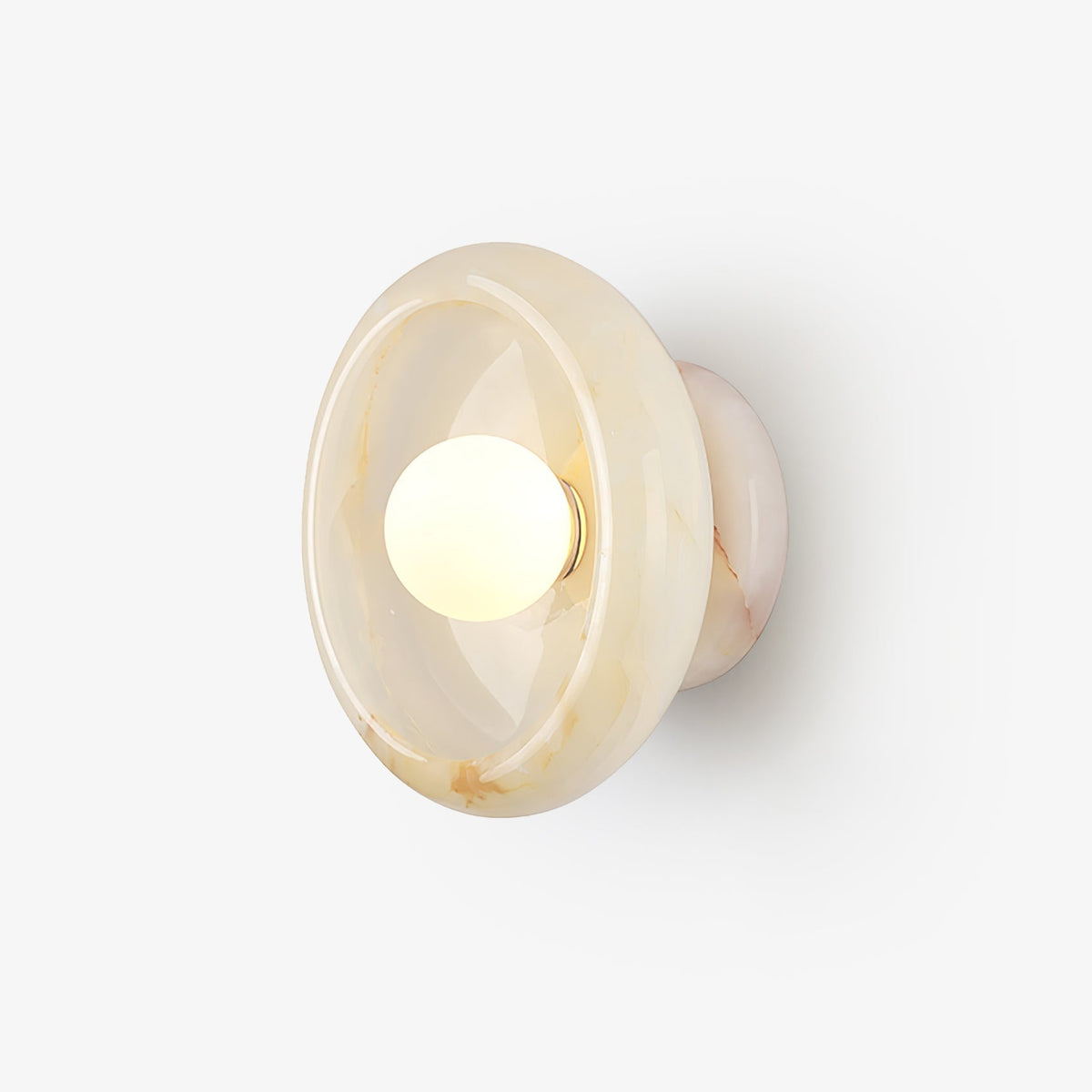 Molt Noordse kunst Jade marmer wandlamp