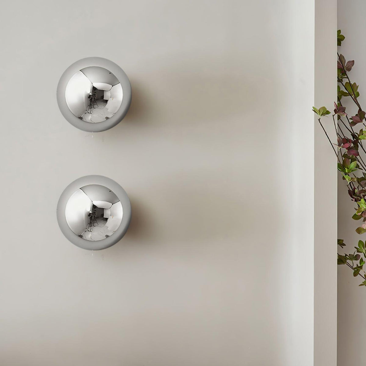 Virixy Moderne minimalistische wandlamp met bolvormige kap