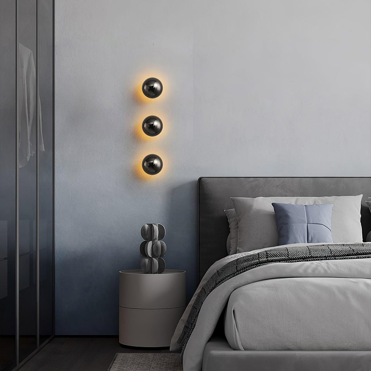 Virixy Moderne minimalistische wandlamp met bolvormige kap