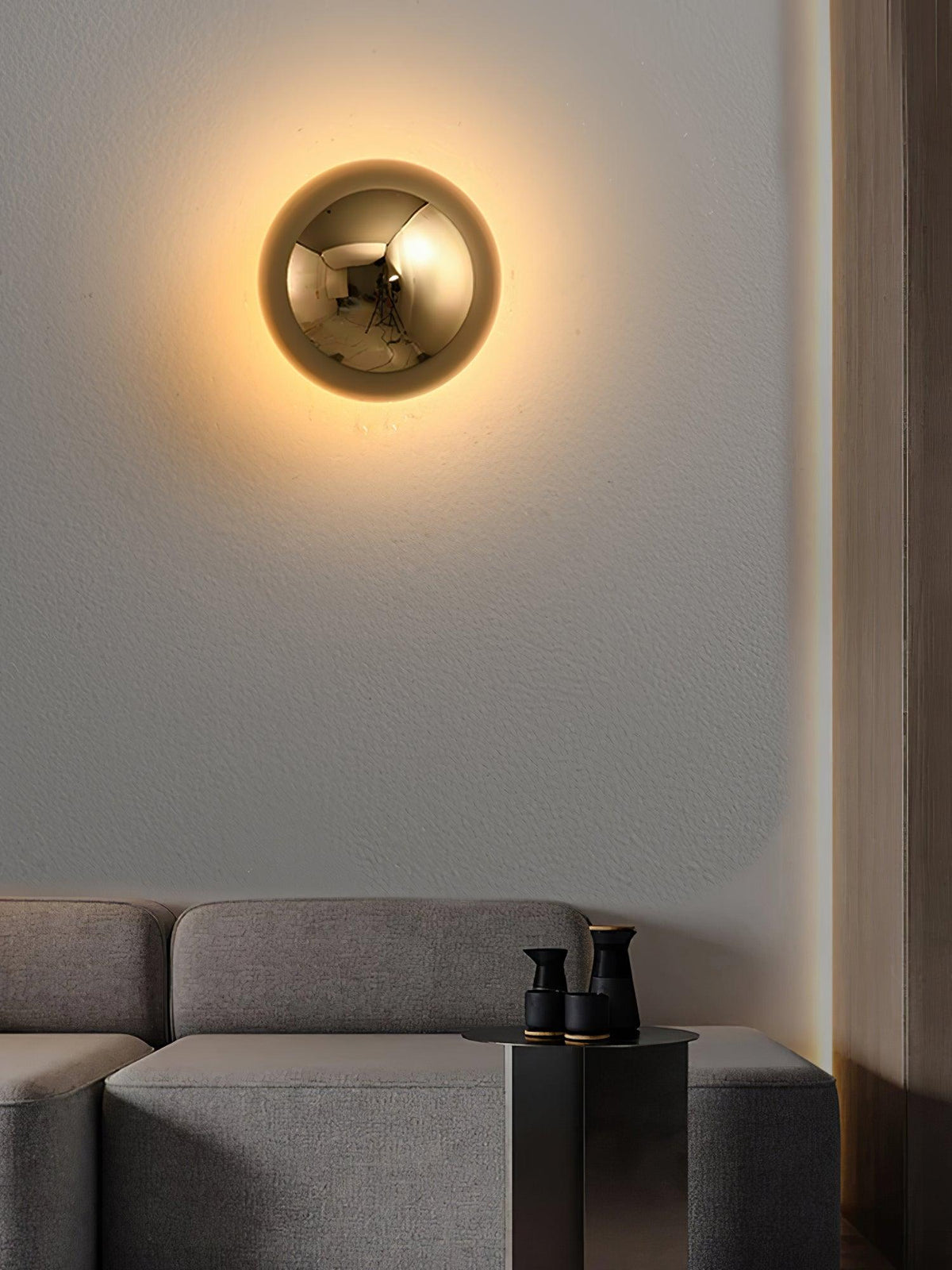 Virixy Moderne minimalistische wandlamp met bolvormige kap