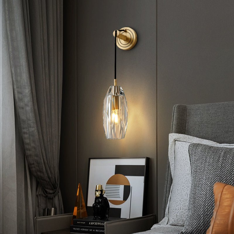 Zodorila Moderne wandlamp uit de Minimalistische Kristalserie