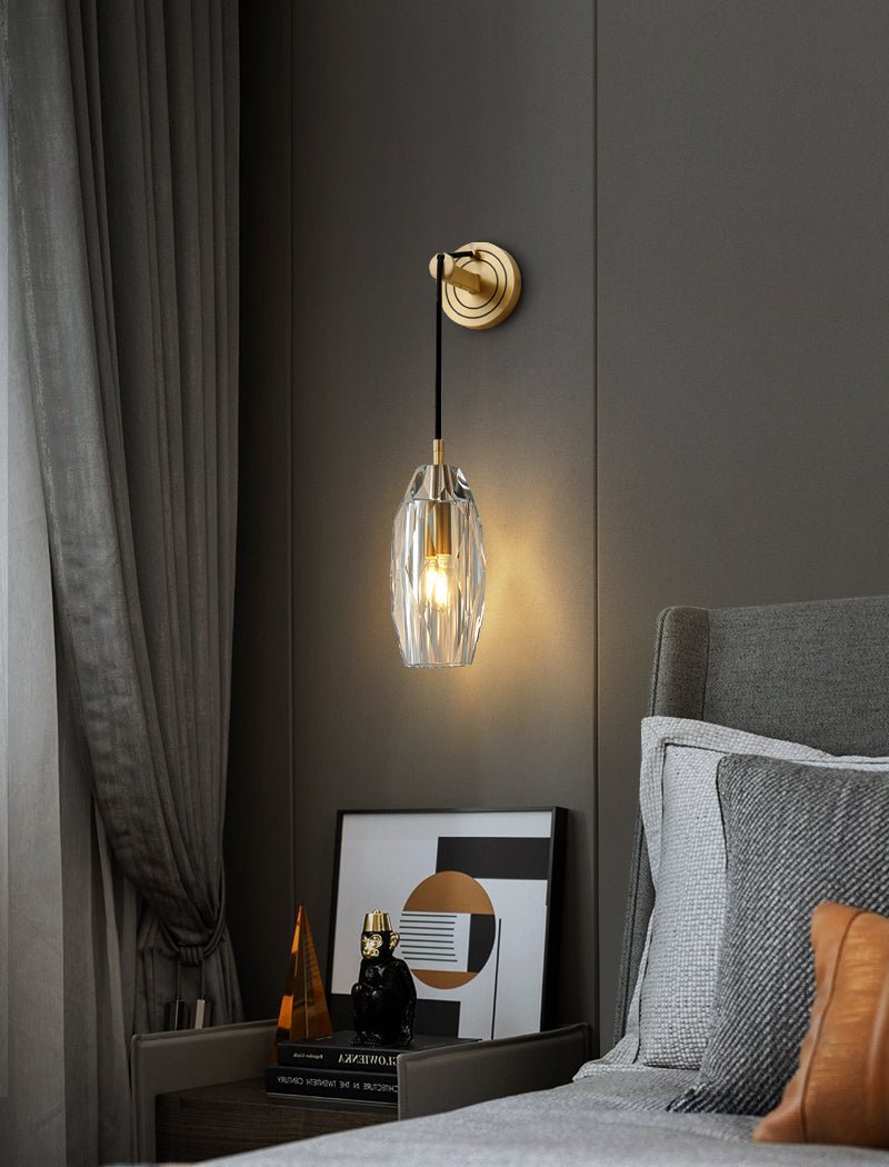 Zodorila Moderne wandlamp uit de Minimalistische Kristalserie