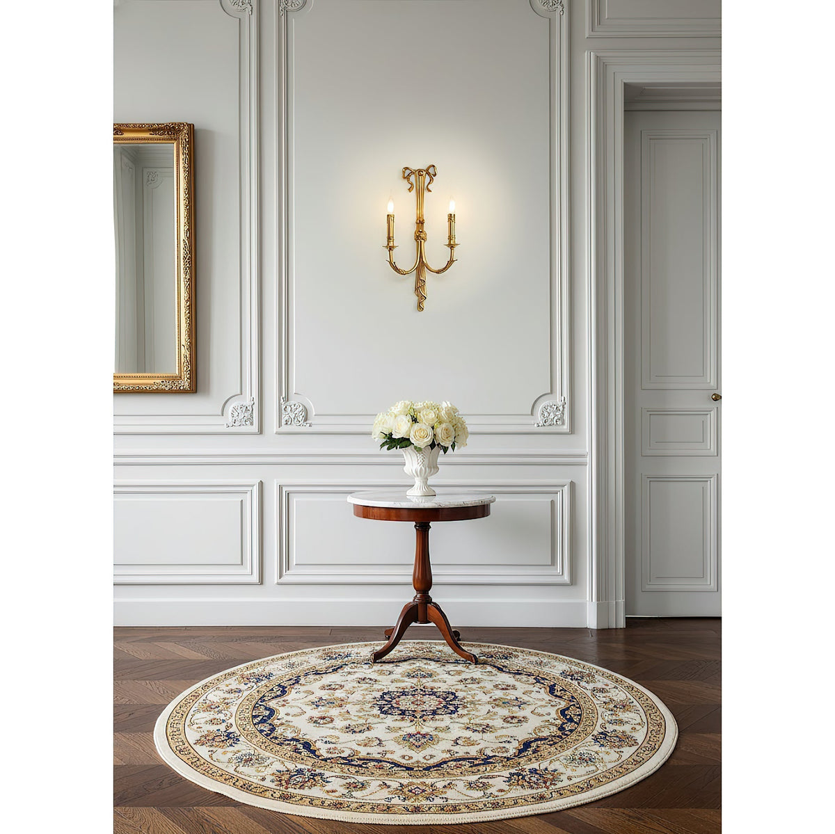 Oriaielle wandlamp van messing