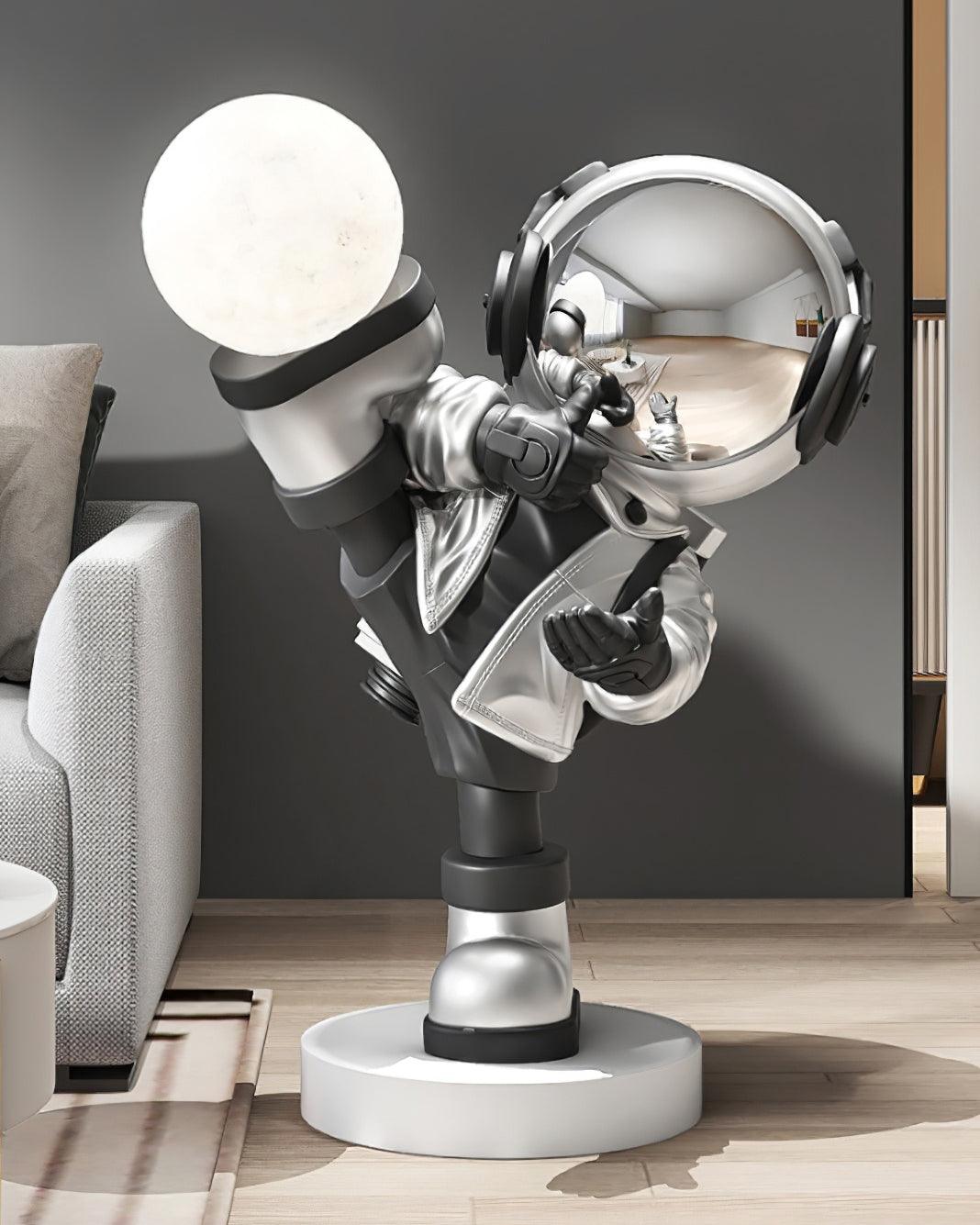 Arloril tafellamp met astronautenfiguur