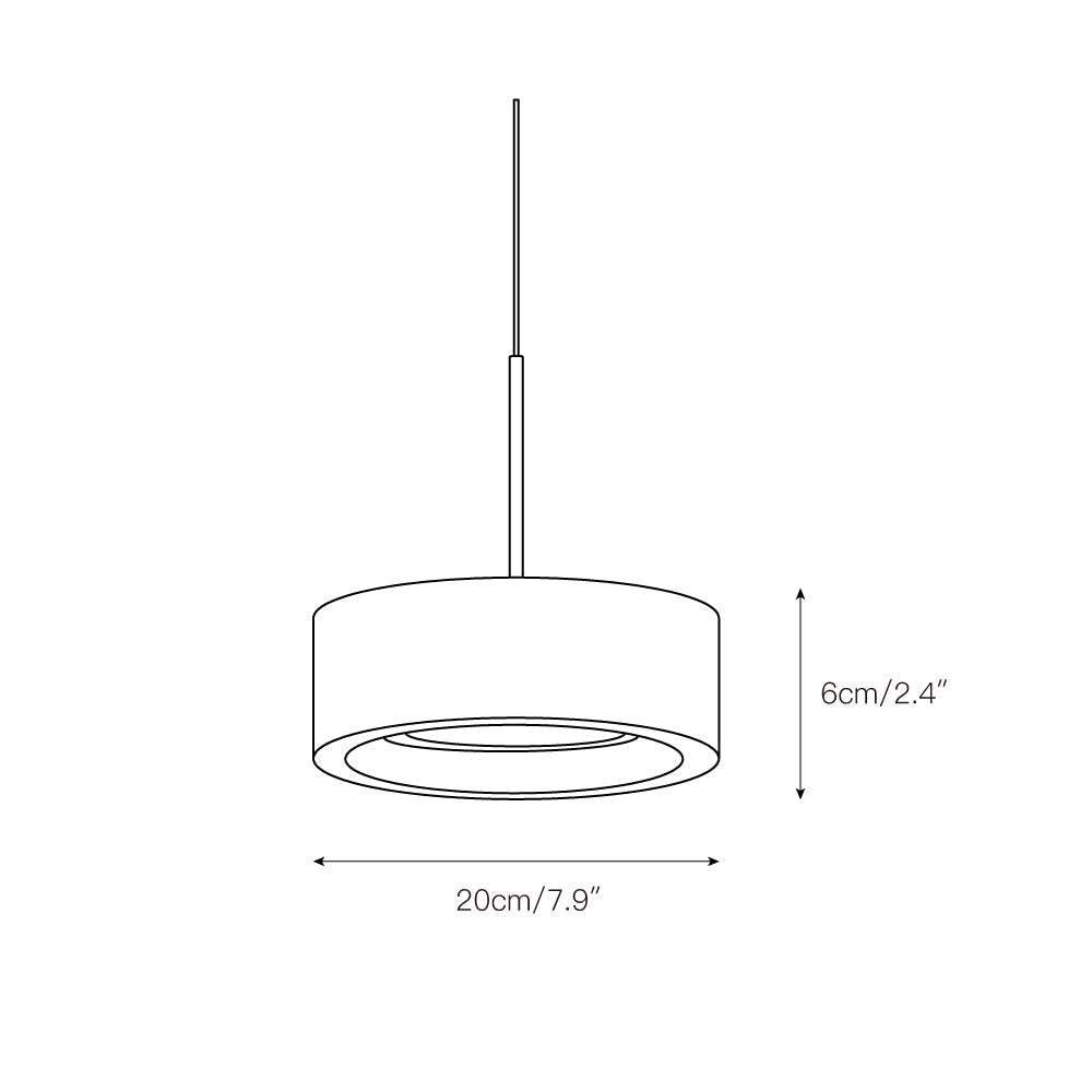 Rona marmeren hanglamp
