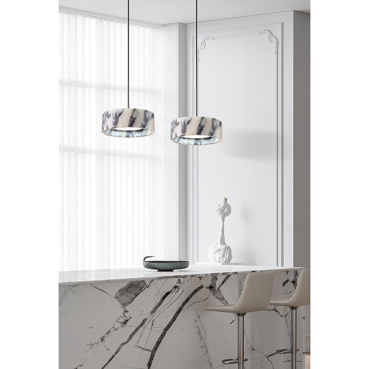 Rona marmeren hanglamp