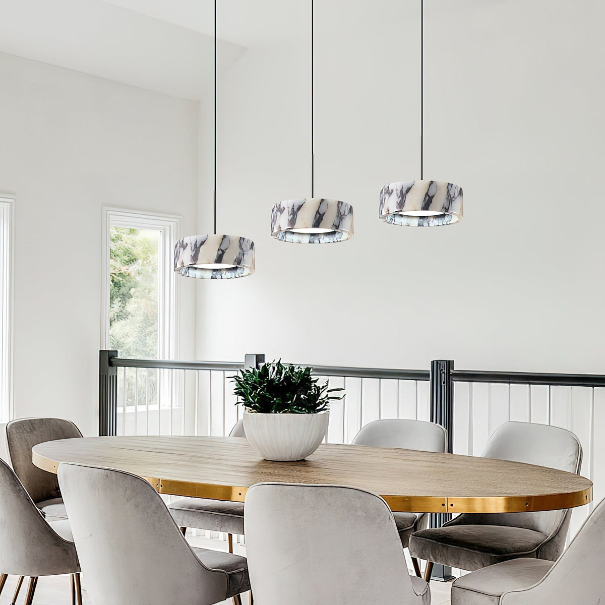 Rona marmeren hanglamp