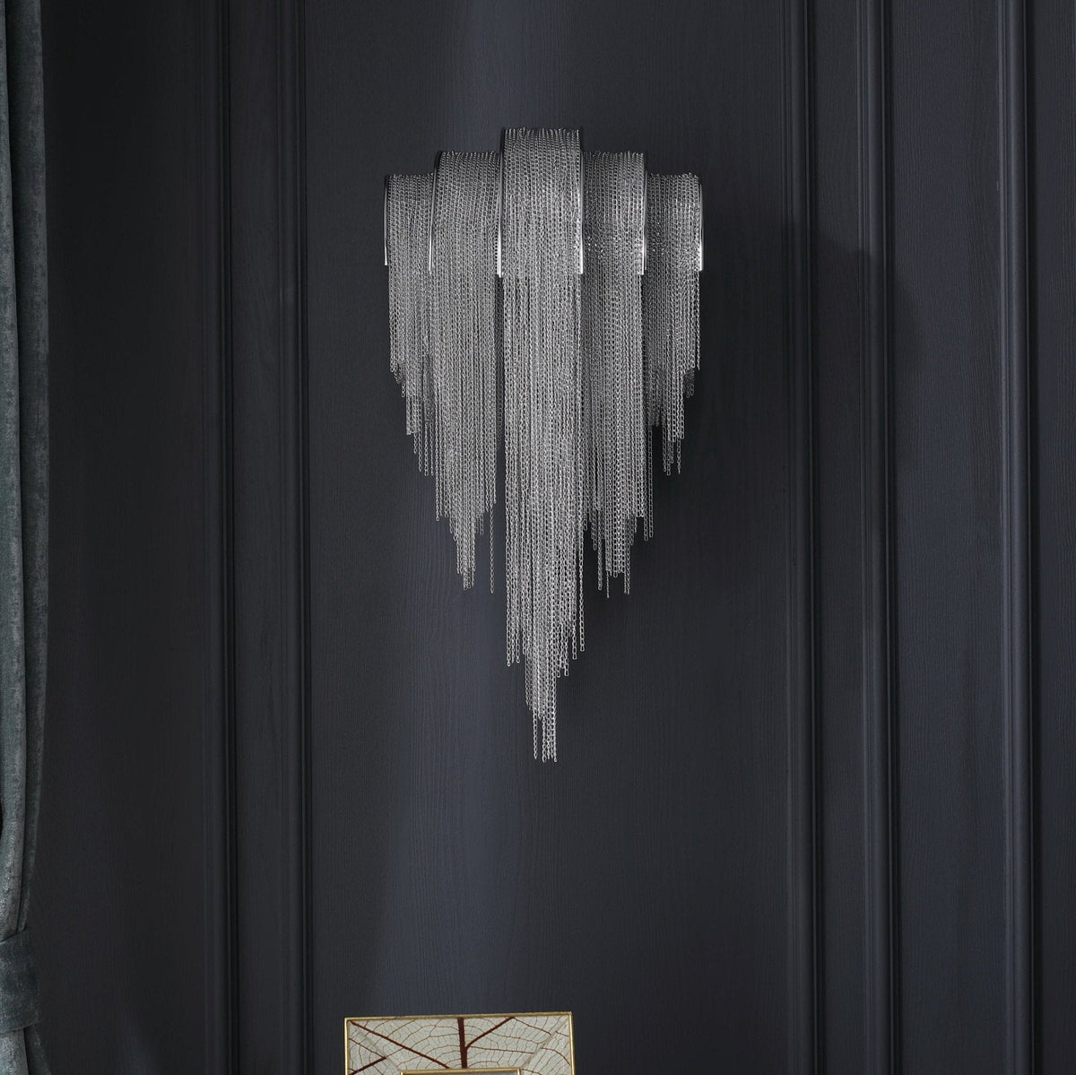 Chains Postmodern luxe Tassel wandlamp