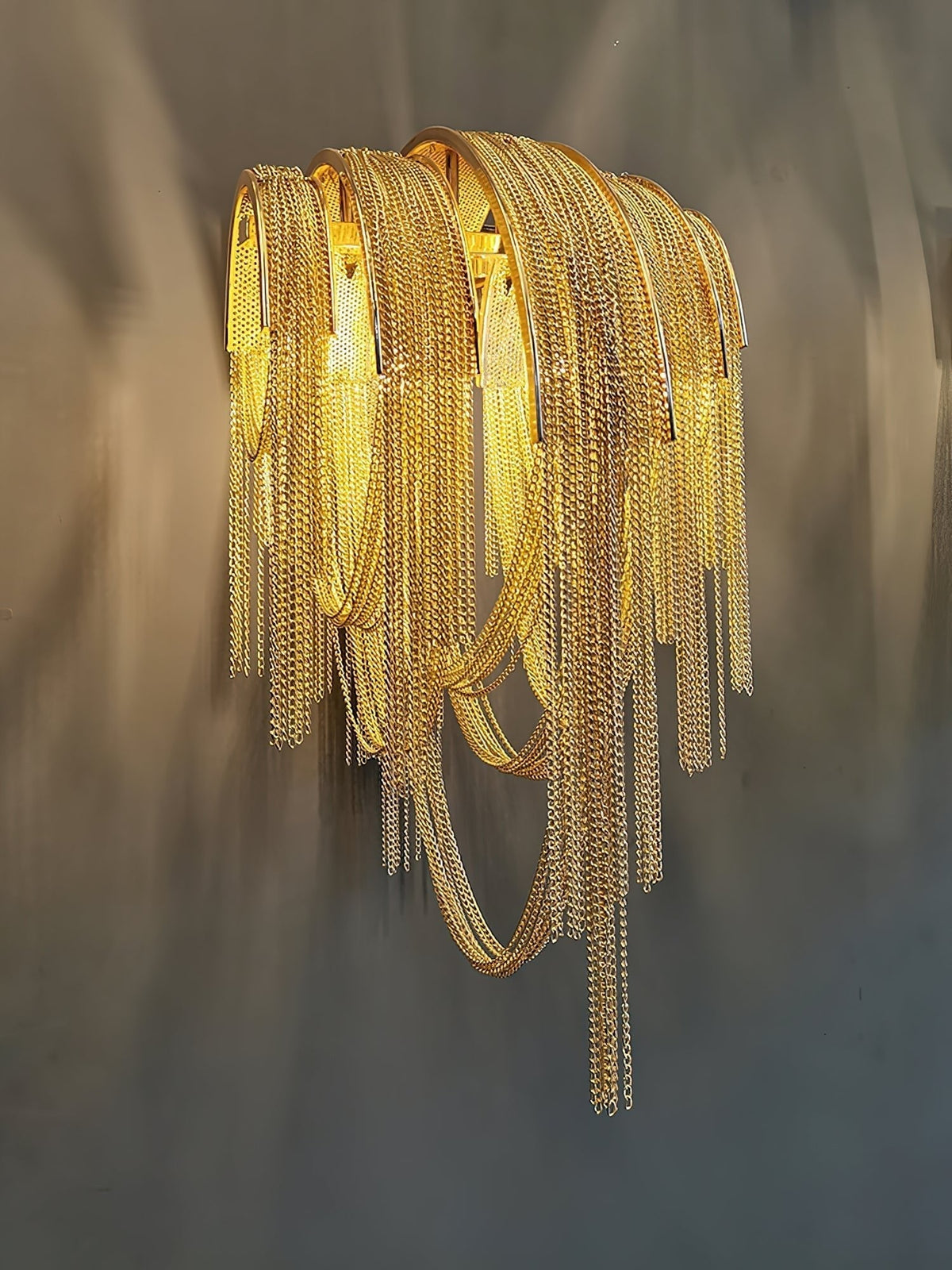 Chains Postmodern luxe Tassel wandlamp