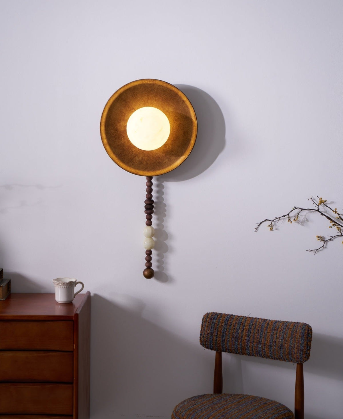 Siroxen Premium Noordse kunst marmer wandlamp
