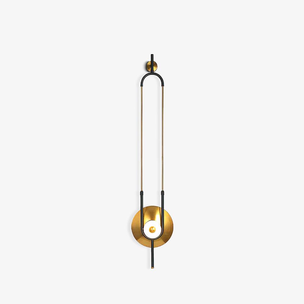 Ivory modern Minimalistisch ring Marmer Wandlamp