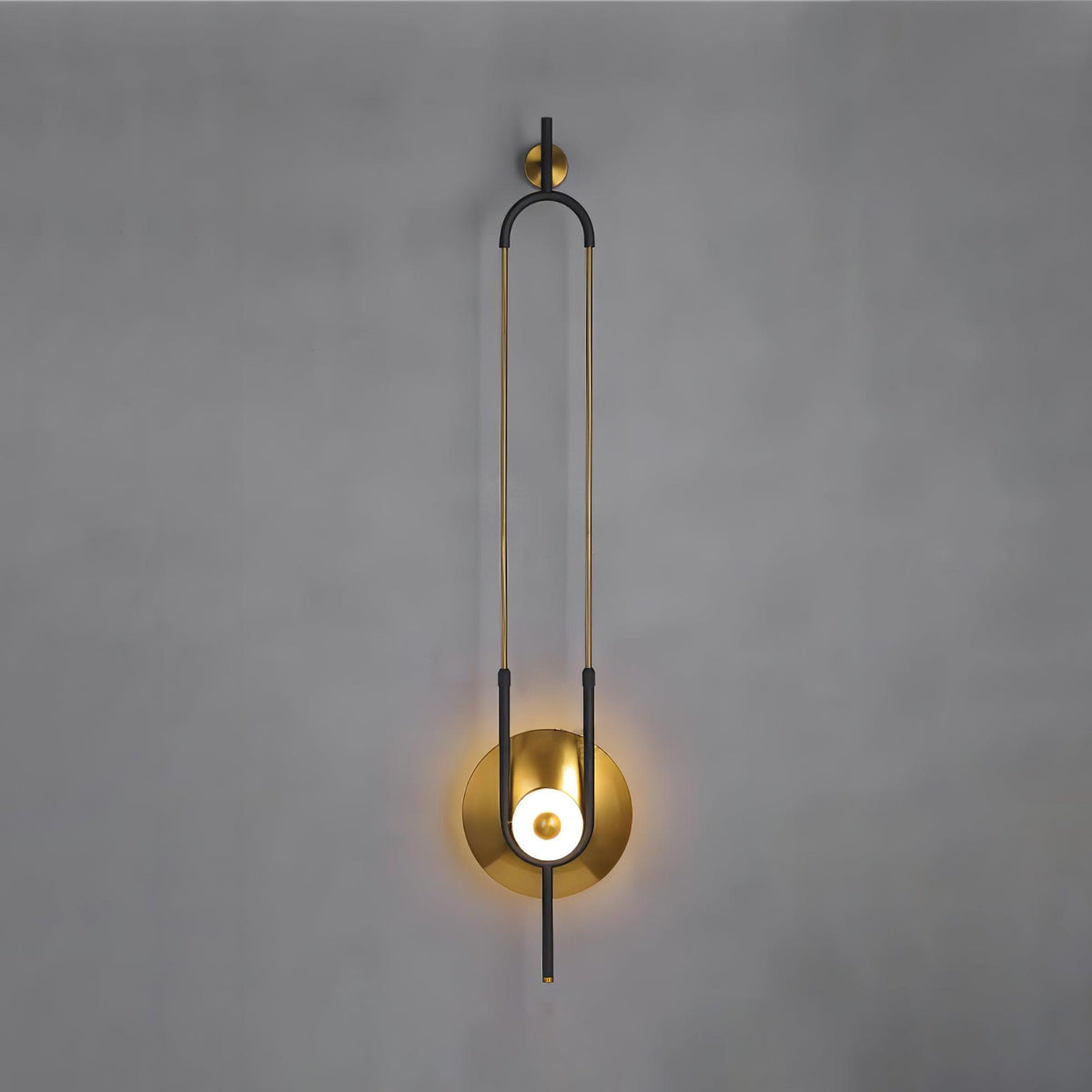Ivory modern Minimalistisch ring Marmer Wandlamp