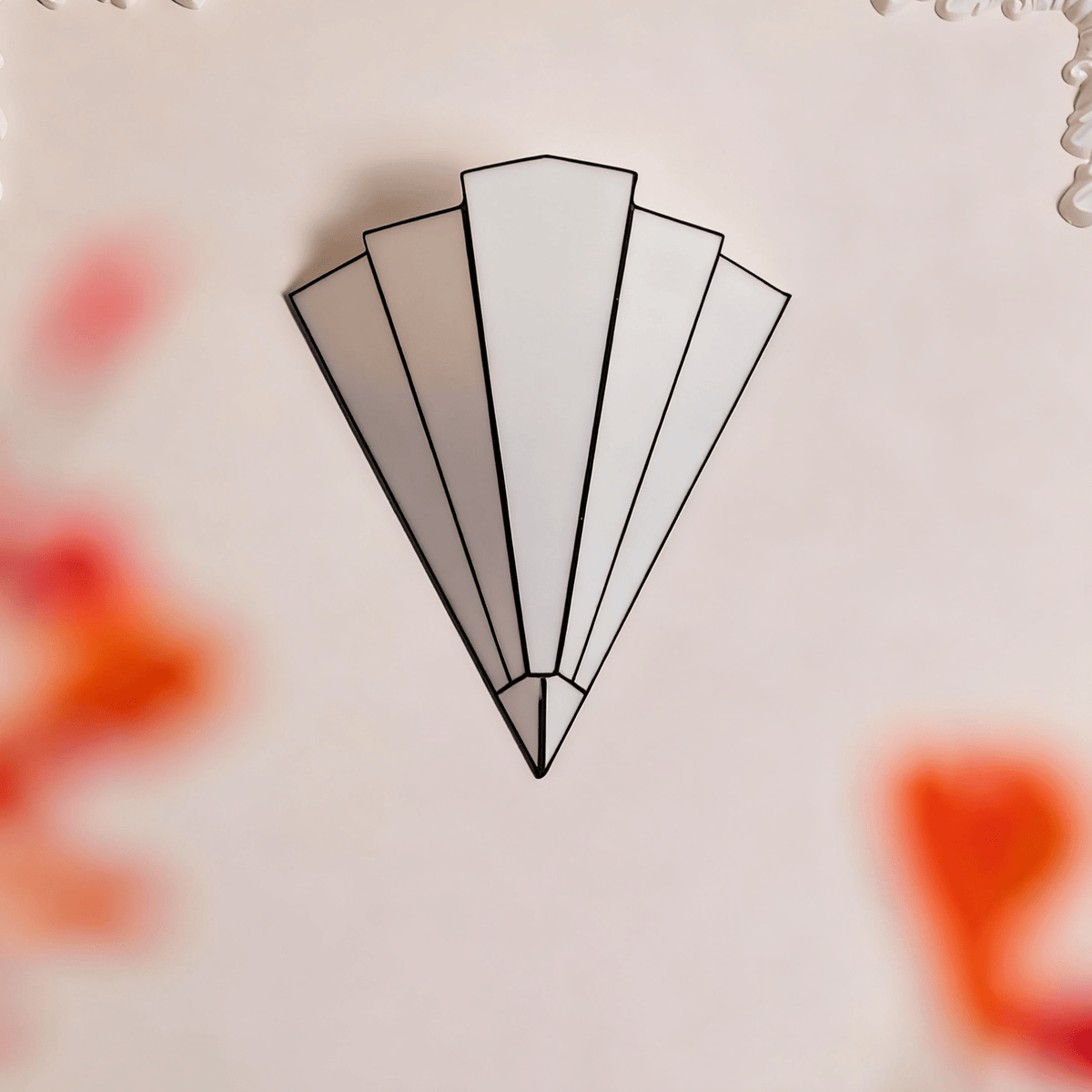 Lila Deco wandlamp