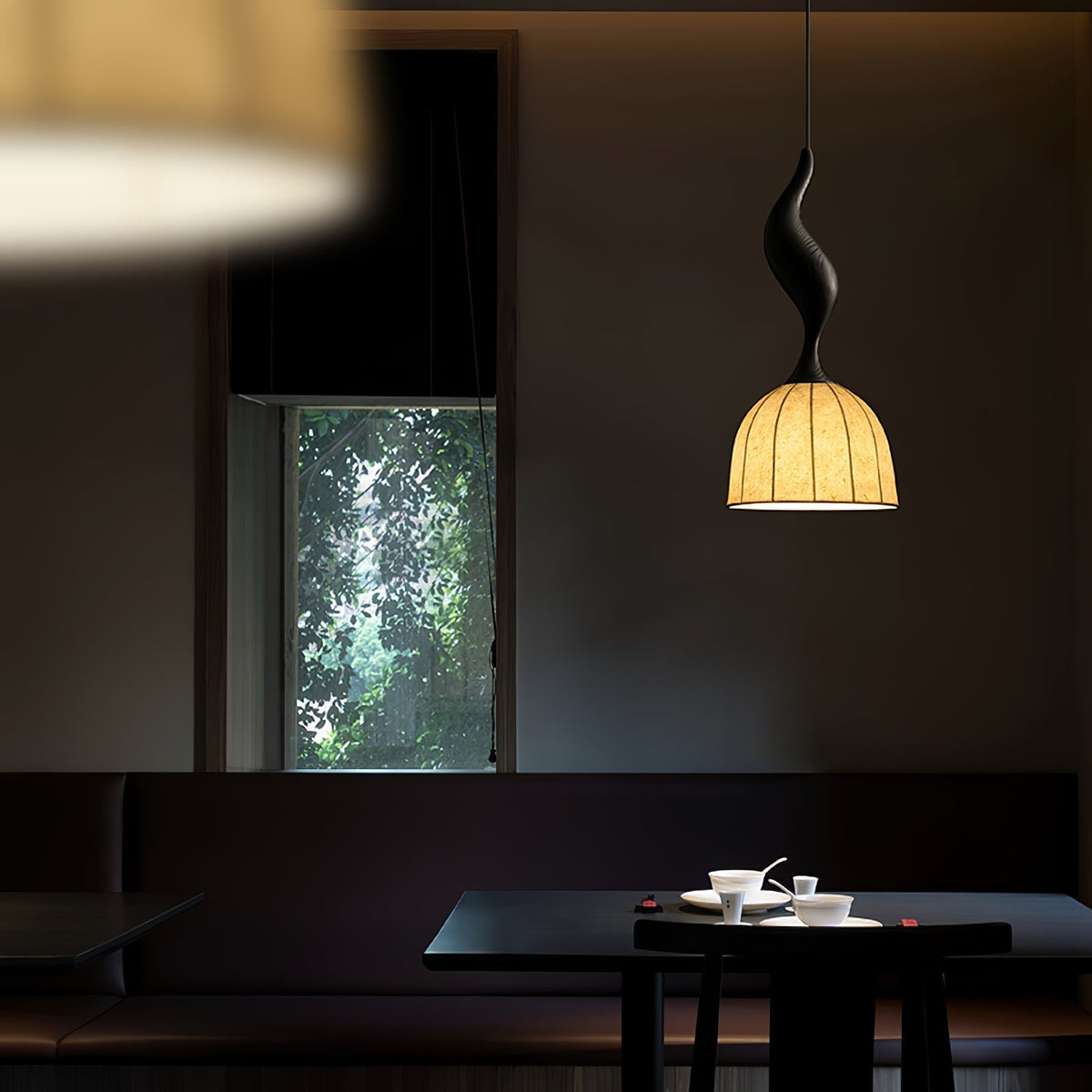 Colire Creativiteit Twisted Hout hanglamp