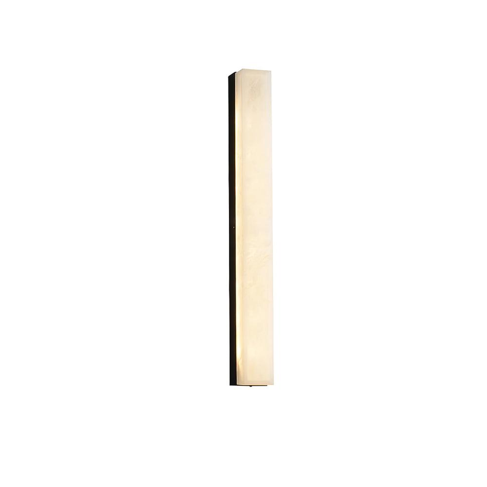 Nivearia Minimalistische wandlamp van albast rechthoekig