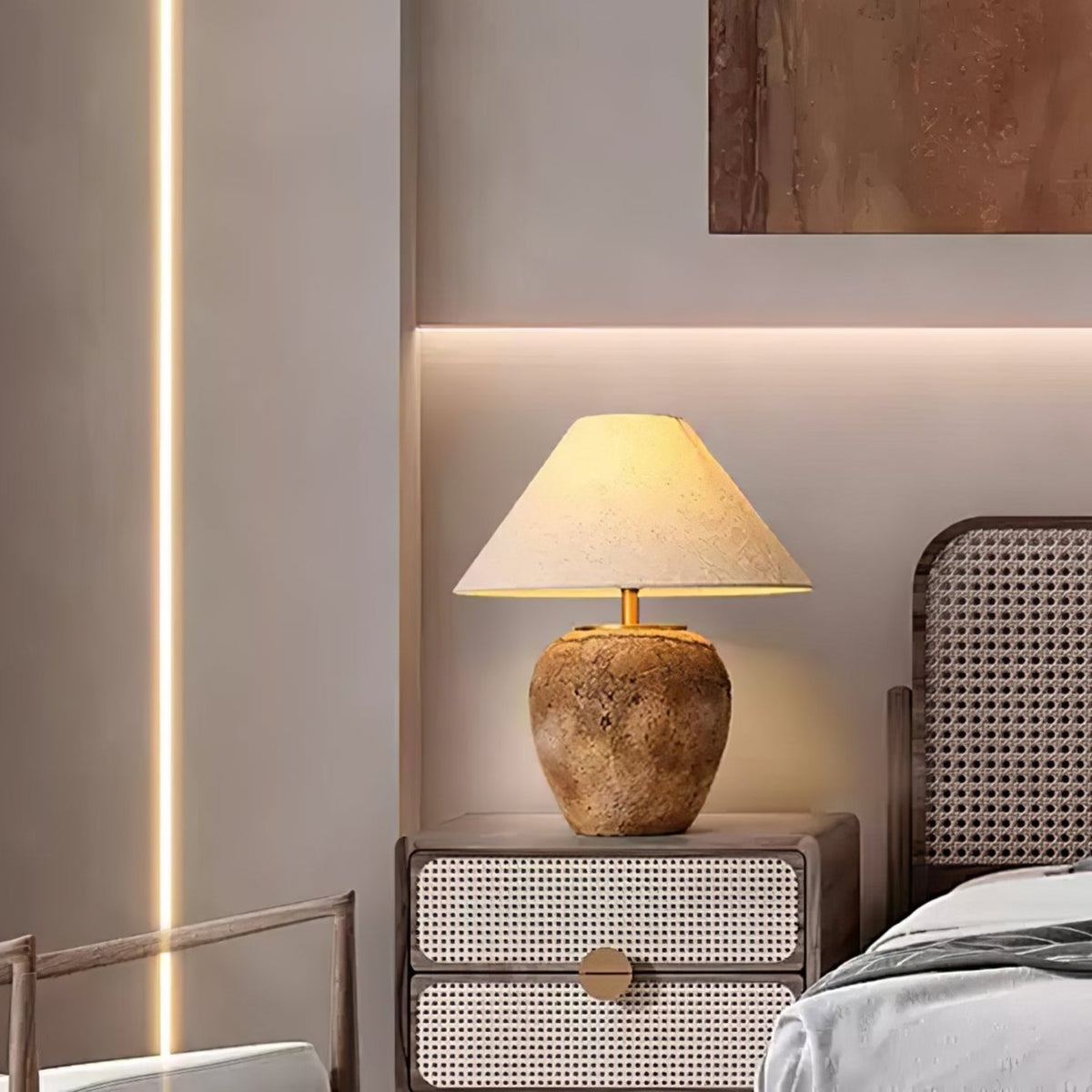 Terrava Rustic Keramische tafellamp