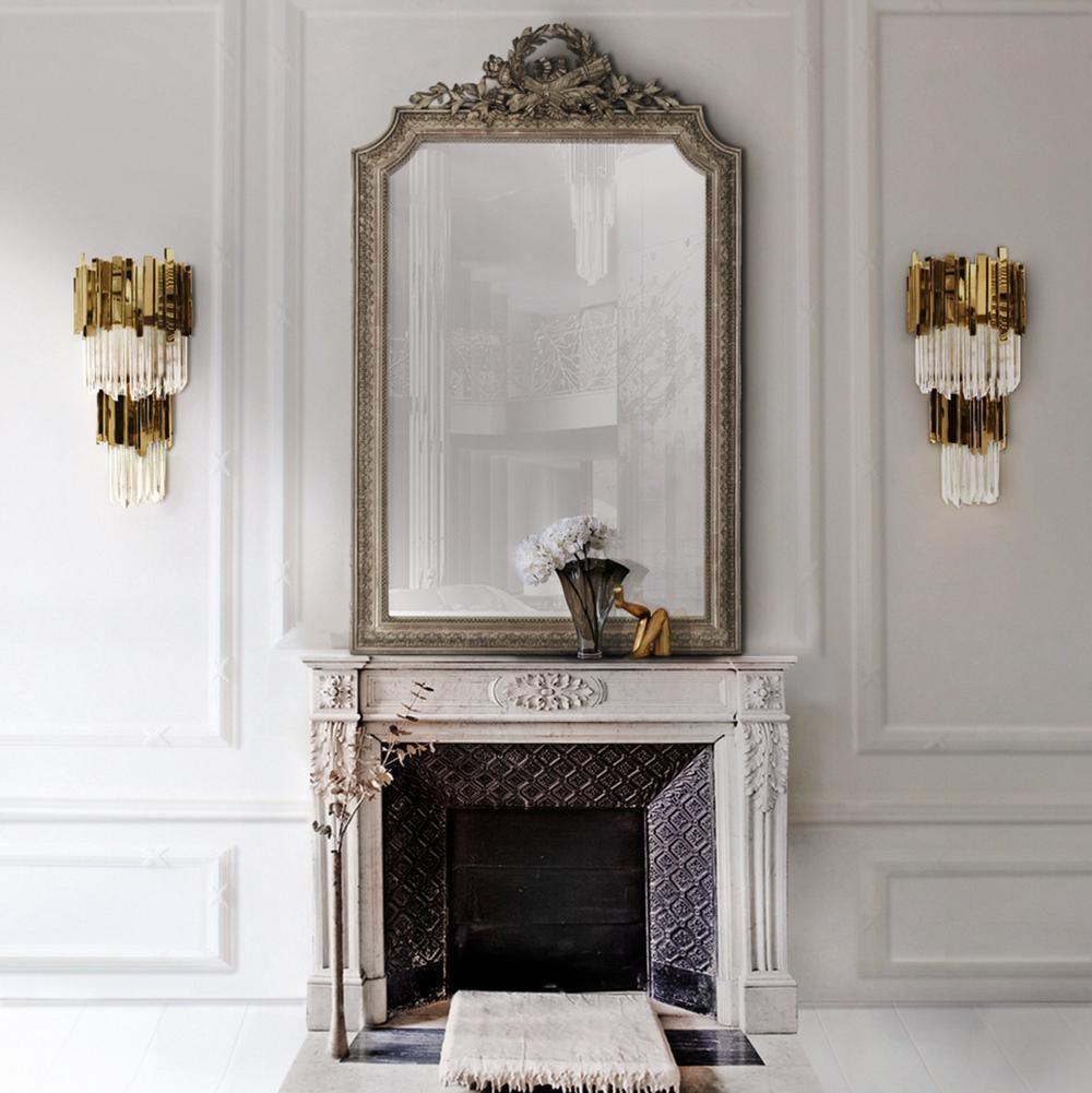 Vevyniel Postmodern luxe Empire Kristal wandlamp