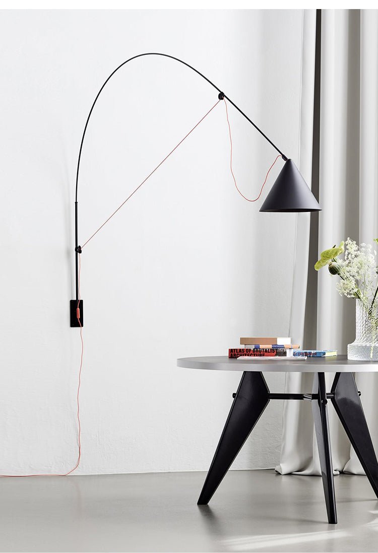 Noraette wandlamp Arc Conus Minimalistisch