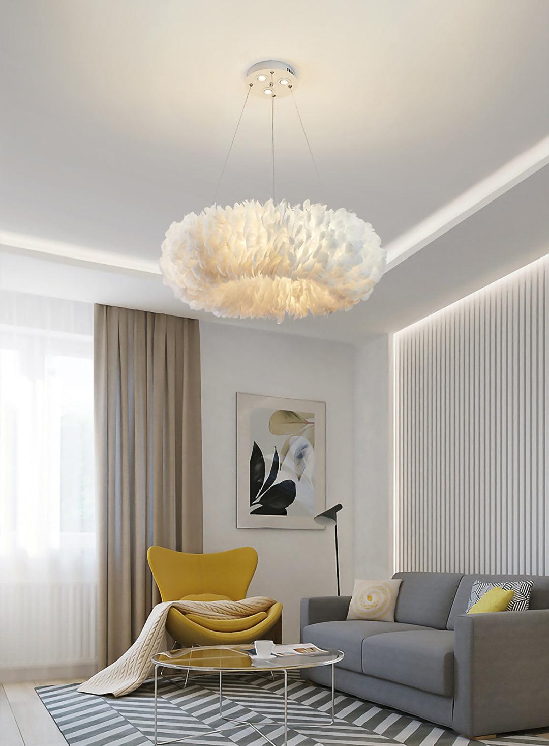 Deveno Feathers hanglamp