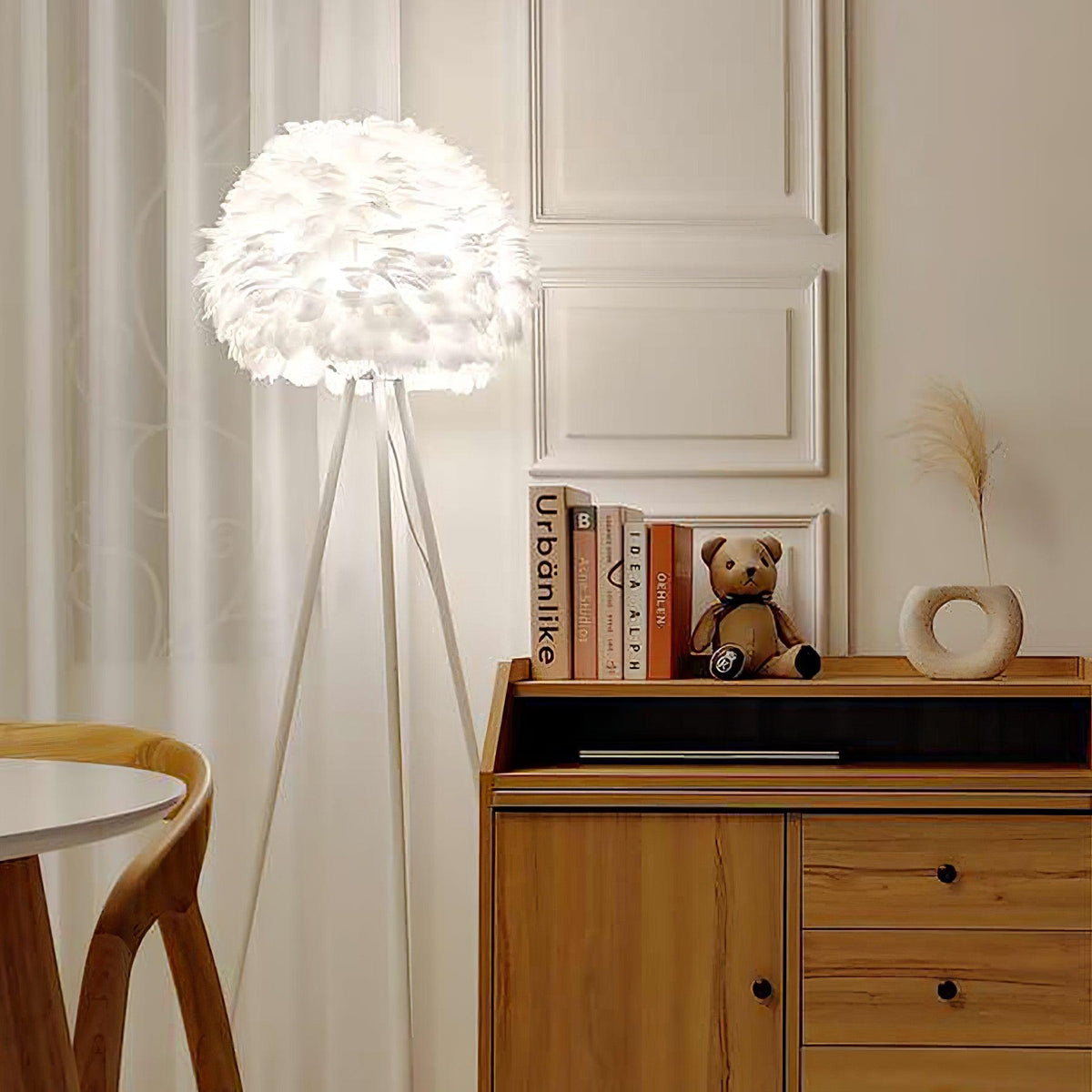 Ivthaar Organic Feather vloerlamp