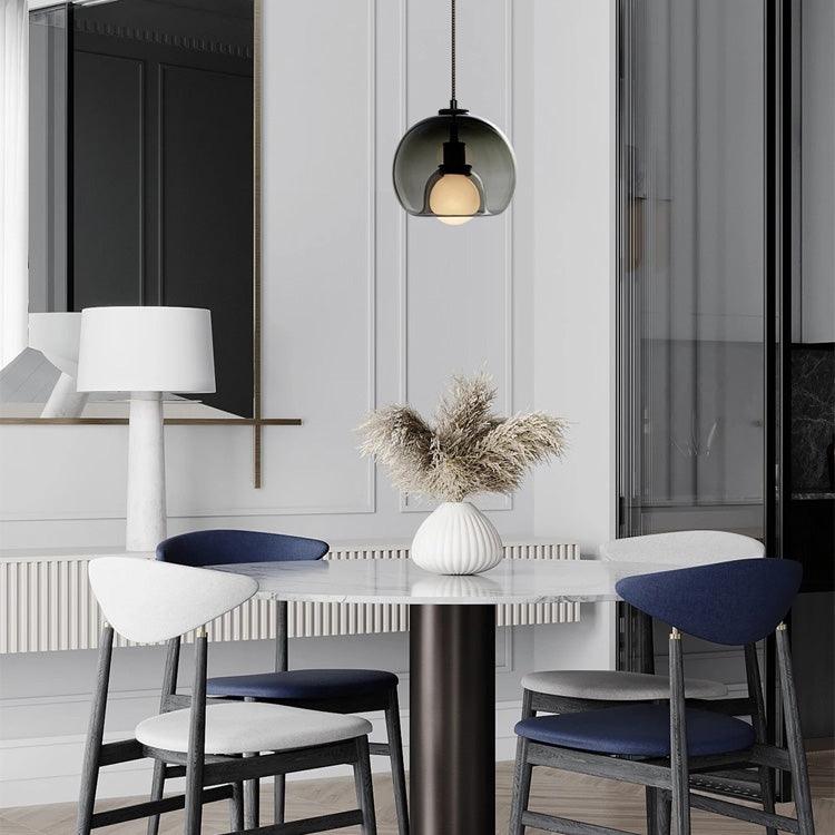 Eamver eigentijdse glazen hanglamp