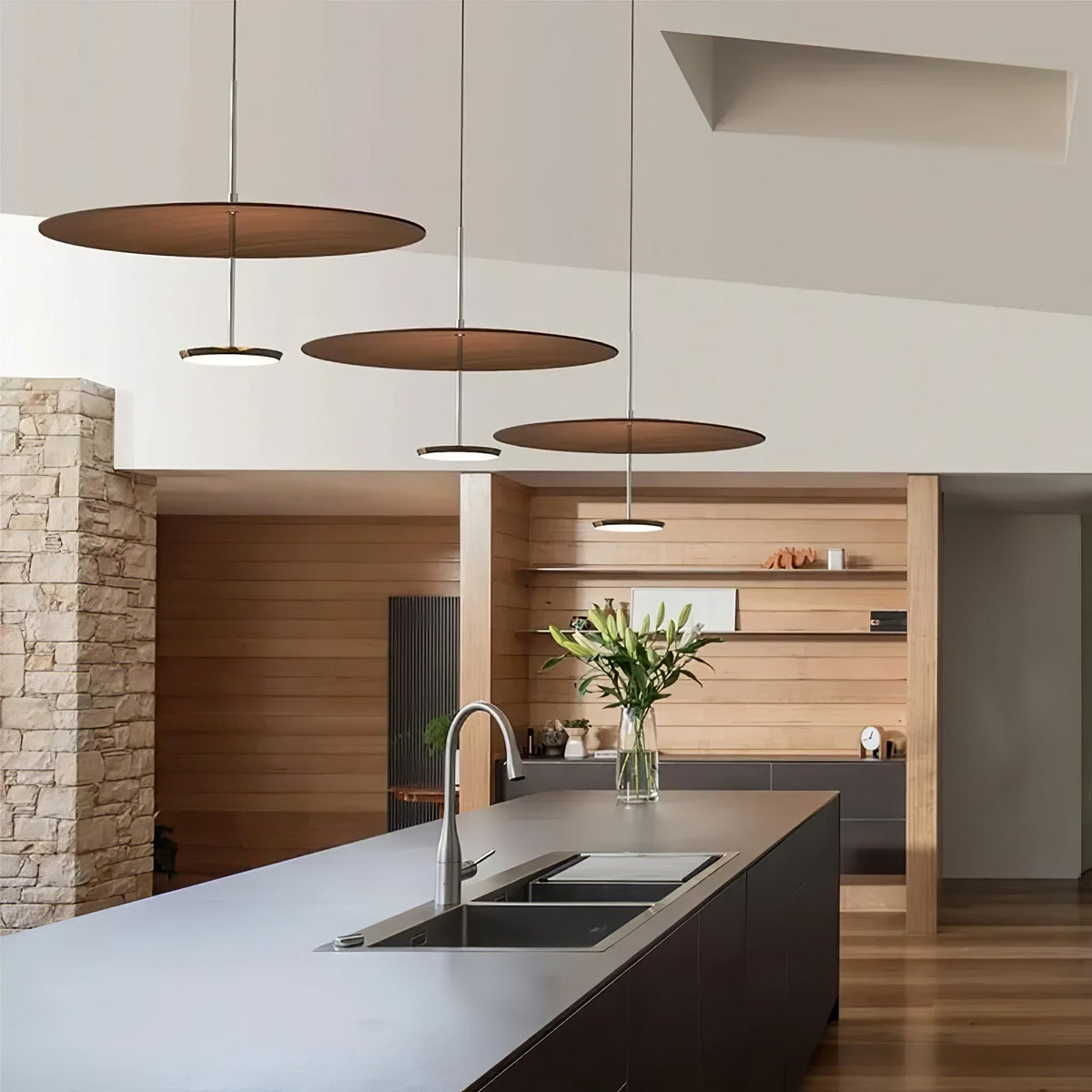 Myphaos modern Minimalistisch schijf Hanglamp