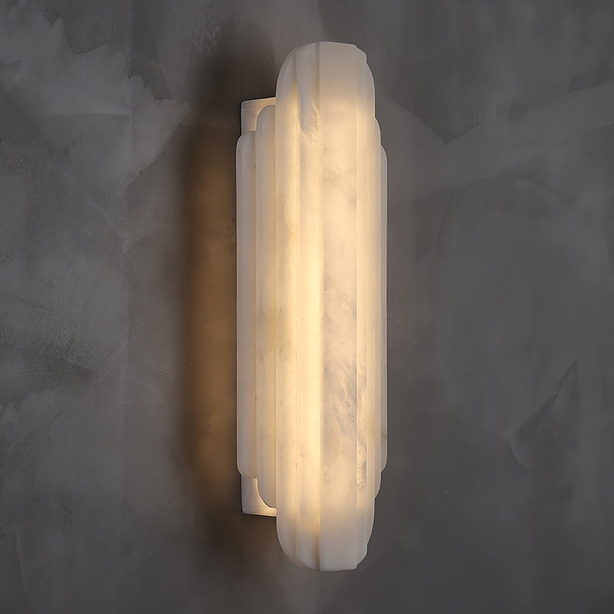 Avenanina Art Deco albasten wandlamp