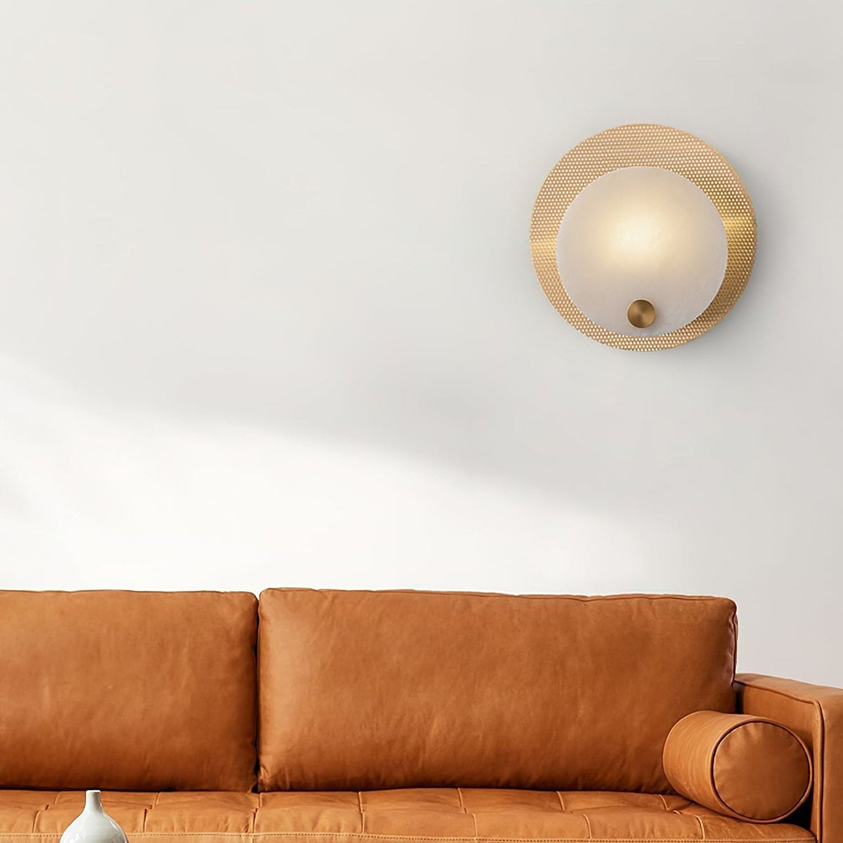 Ilzore ronde plafondlamp van glas