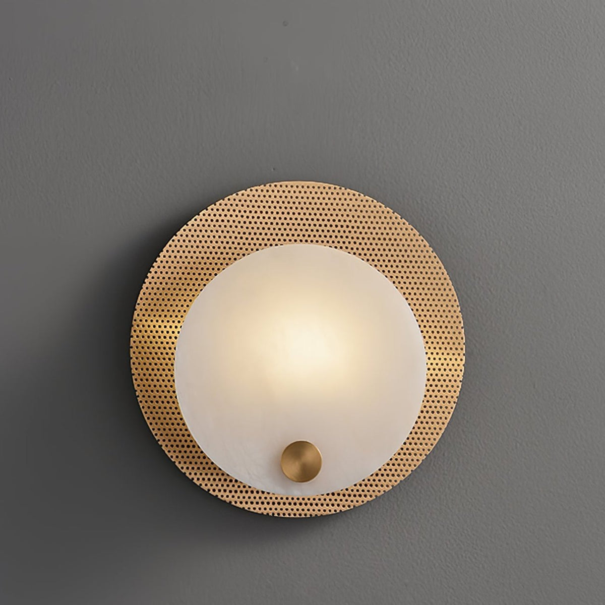 Ilzore ronde plafondlamp van glas