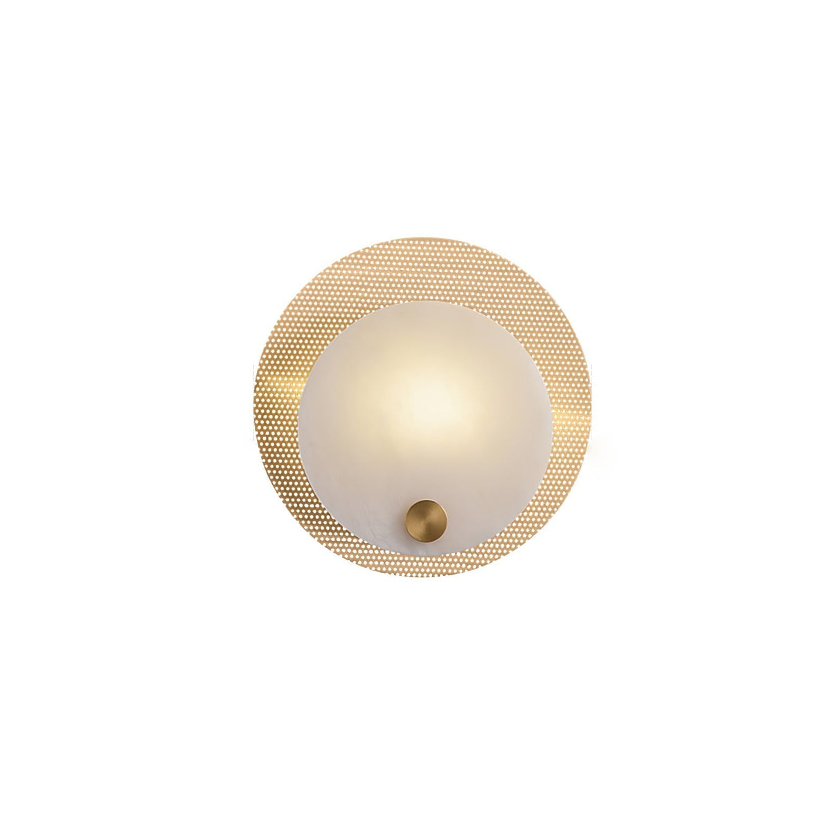 Ilzore ronde plafondlamp van glas
