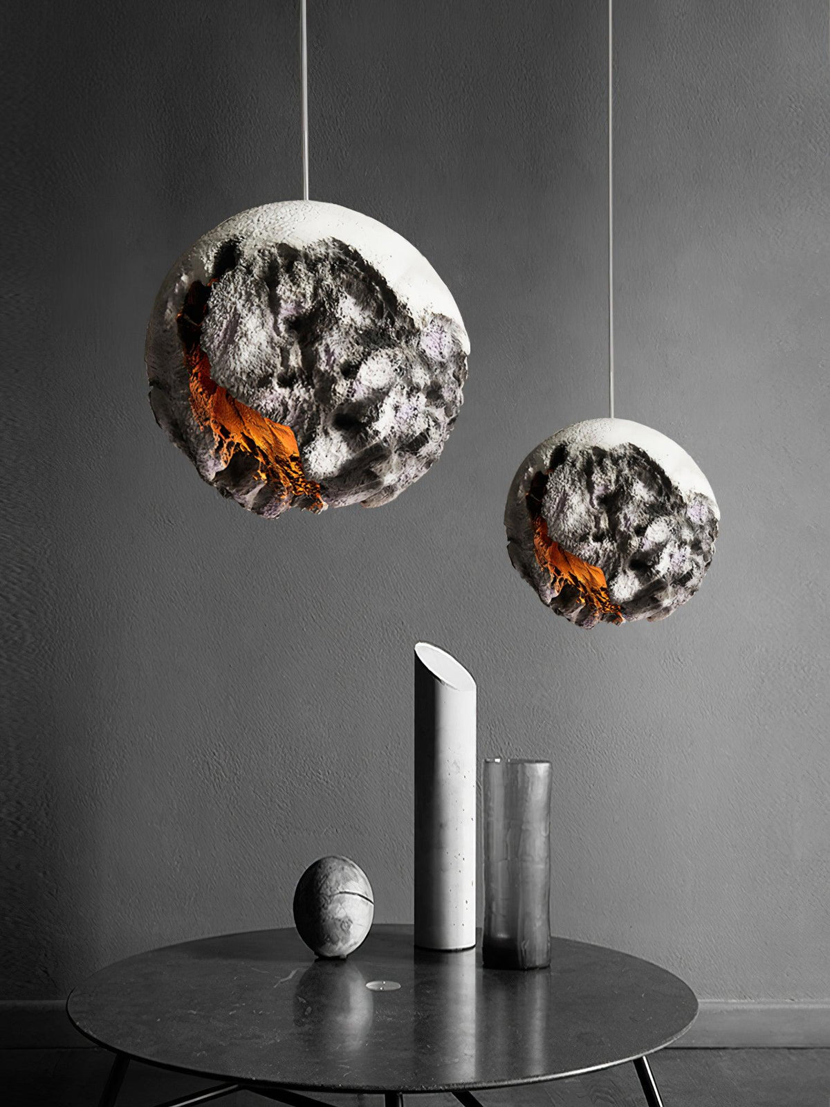 Ilphaara Irregular Planet Plastic hanglamp