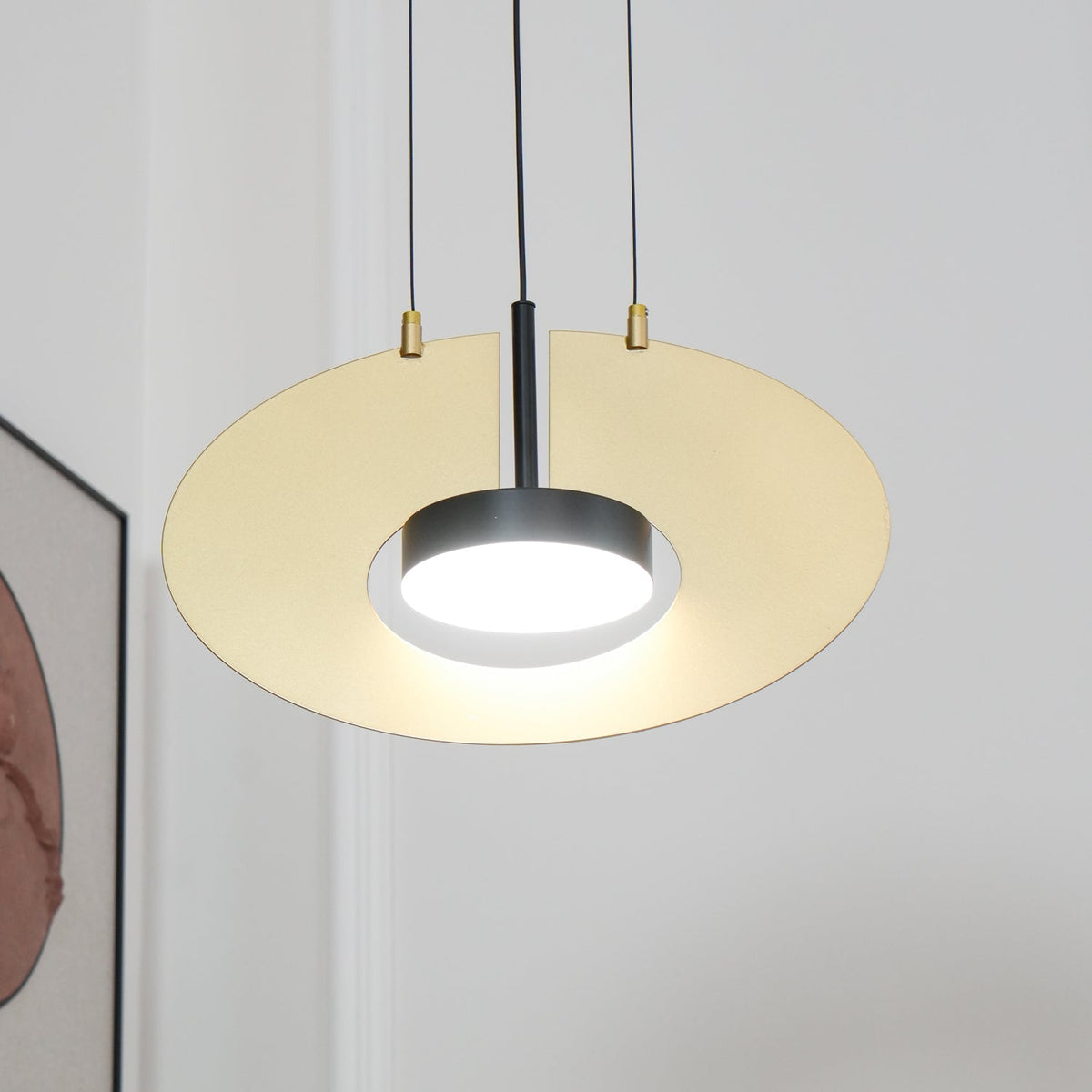 Sirixy hanglamp ovaal ring geometrisch