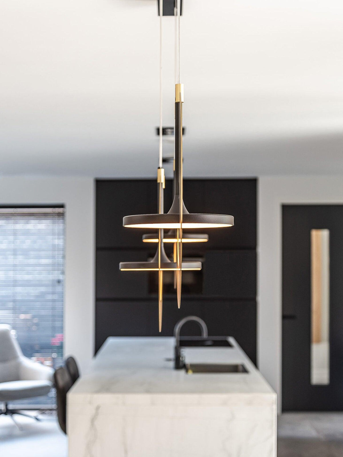 Sirixy hanglamp ovaal ring geometrisch