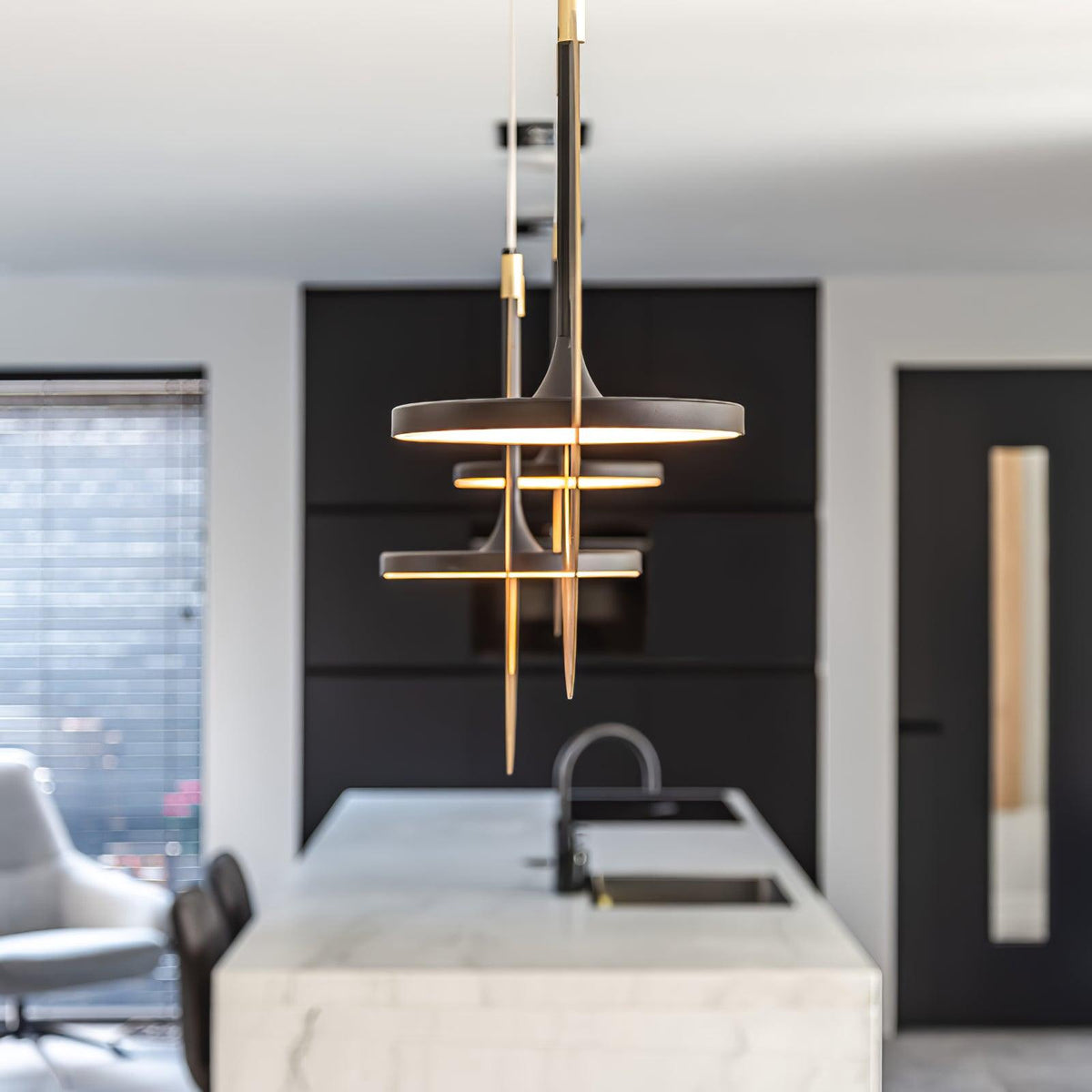 Sirixy hanglamp ovaal ring geometrisch