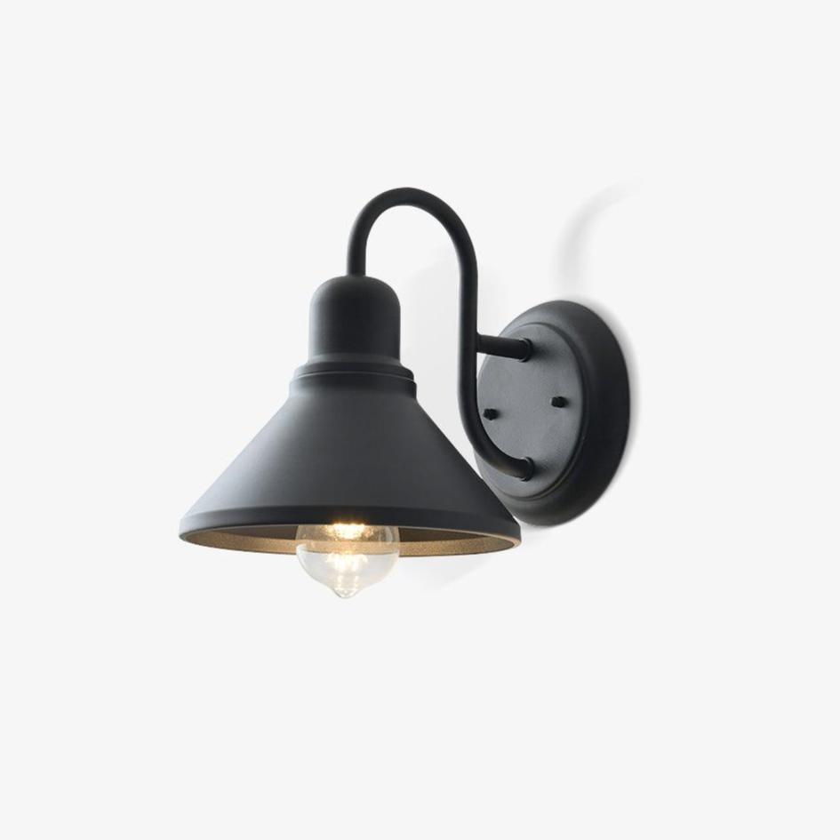 Elion Vintage conische buitenwandlamp