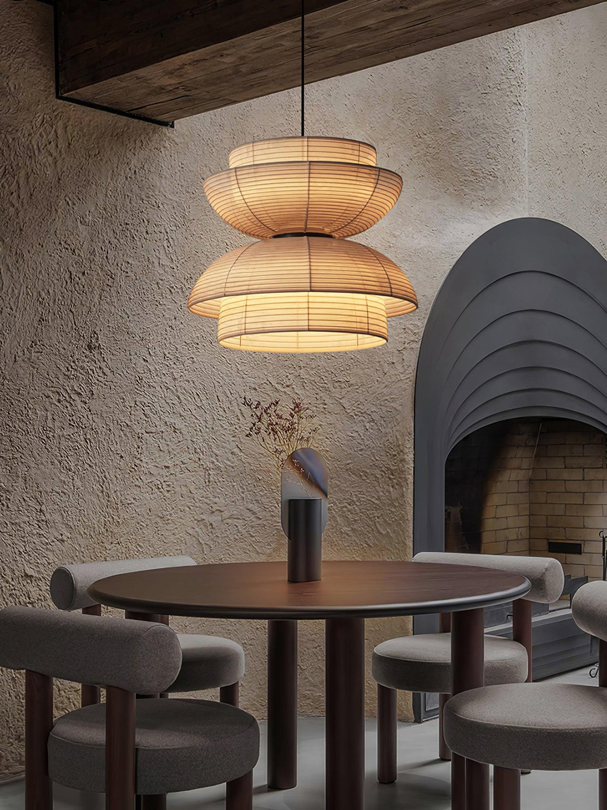 Zelvin stoffen artistieke hanglamp