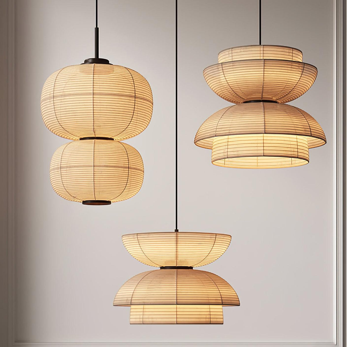 Zelvin stoffen artistieke hanglamp